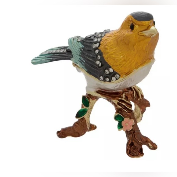 New bird & branch jewelry box - Picture 2 of 4